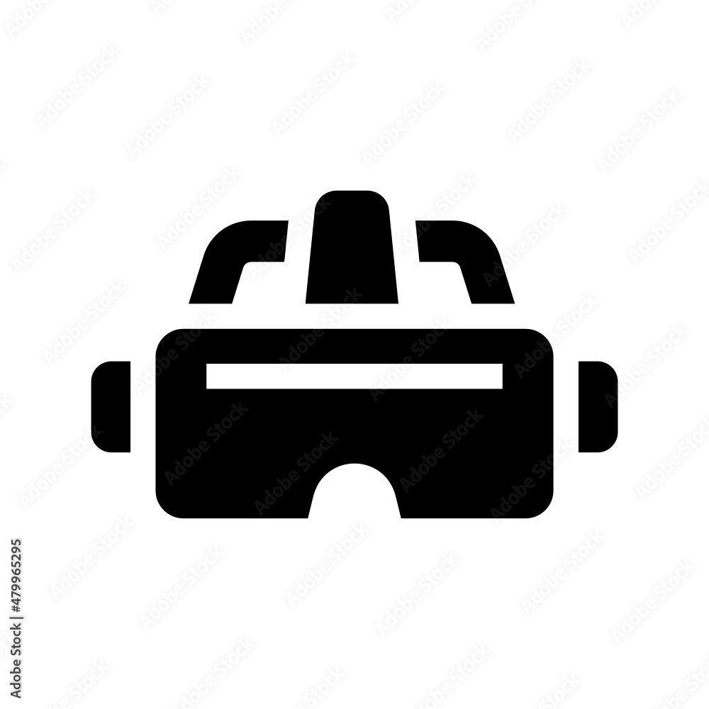 Vr icon isolated on white background Vr icon isolated on white background