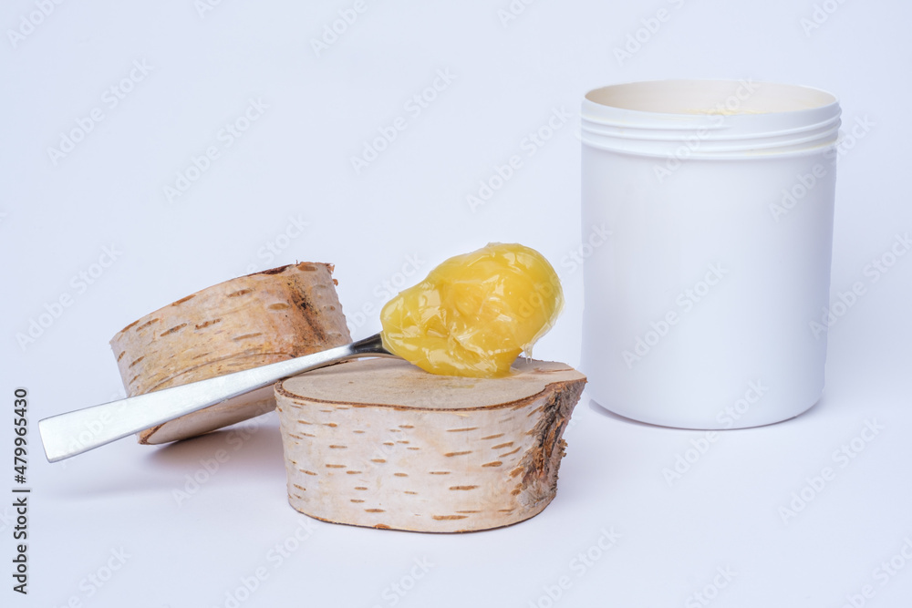 Lanolin auf Löffel Lanolin auf Löffel