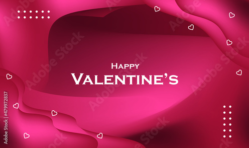 happy valentines day pattern illustration background wallpaper banner template flyer poster event label backdrop modern vector design concept premium color digital card ornamental black gold luxury