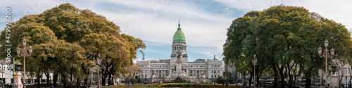 Bild auf Leinwand panoramic Argentinian congress