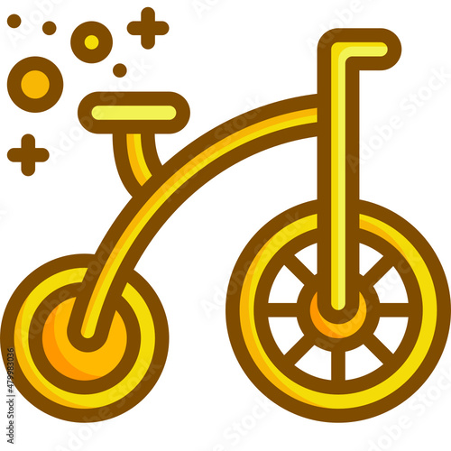 monocycle Two Tone icon