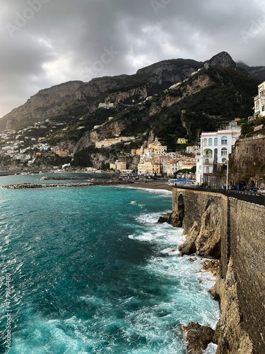 view of the coast of the sea