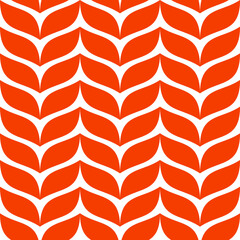 Fotobehang Rood patronen Verfijnd ornament patroon klassiek ontwerp  © Sarocha