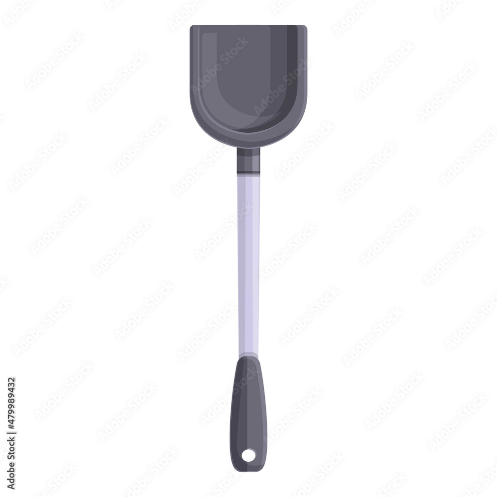 Spoon spatula icon cartoon vector. Grill bbq. Tool food Spoon spatula icon cartoon vector. Grill bbq. Tool food