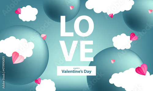 happy valentines day pattern illustration background wallpaper banner template flyer poster event label backdrop modern vector design concept premium color digital card ornamental black gold luxury