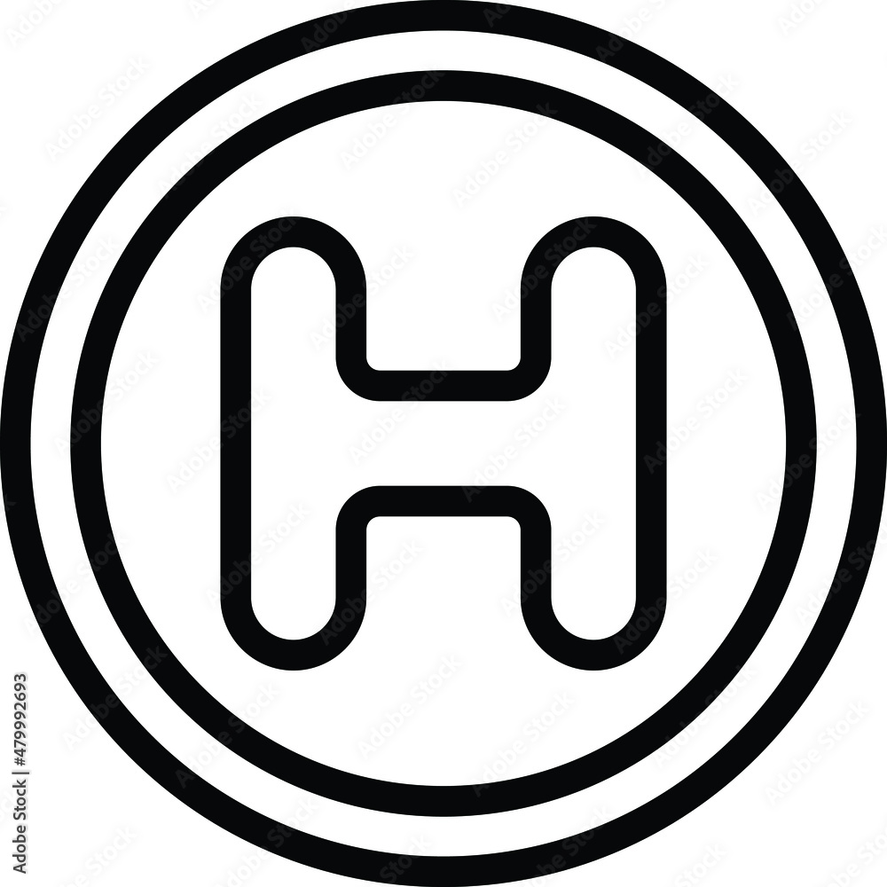 Hospital Vector Icon Design Illustration Hospital Vector Icon Design Illustration