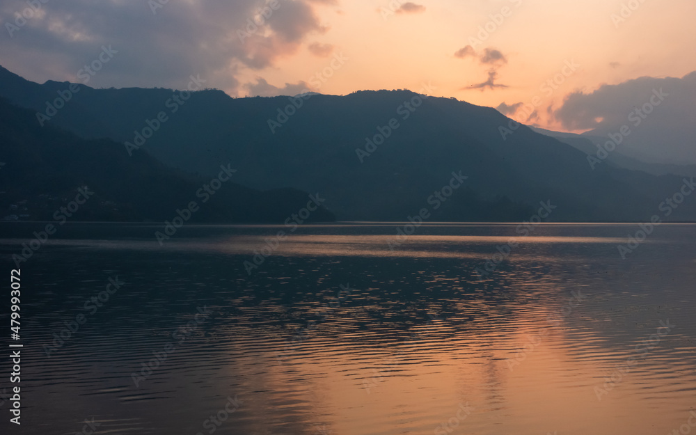Phewa Lake Sunset
