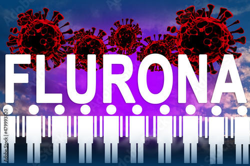 Coronavirus Flurona strain....