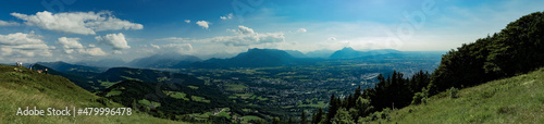 Panorama, Salzburg vom Gaisberg