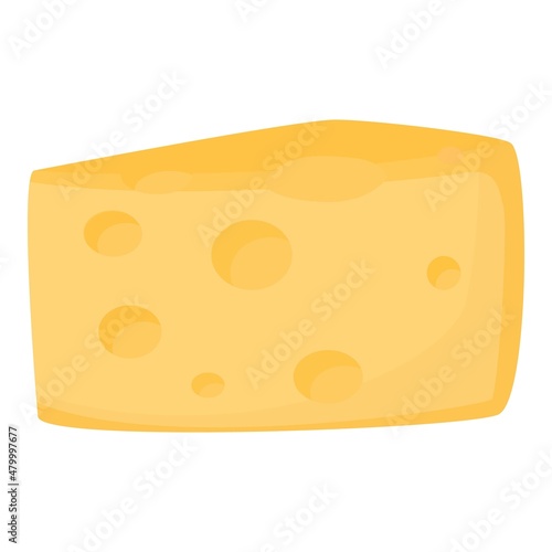 Cheese aperitif icon cartoon vector. Wine alcohol. Holding bottle