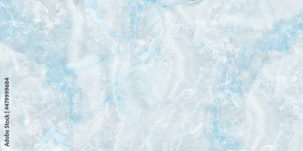 Ice texture background, blue Marble texture abstract background pattern with high resolution, Polished Sky colour Quartz Stone Background, Smooth cloudy effect