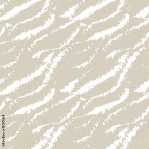 Abstract Brush Fur Seamless Pattern