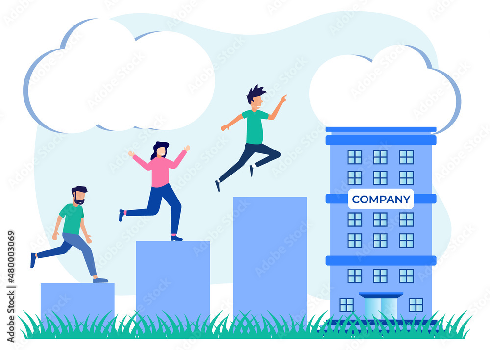 Illustration vector graphic cartoon character of work Illustration vector graphic cartoon character of work