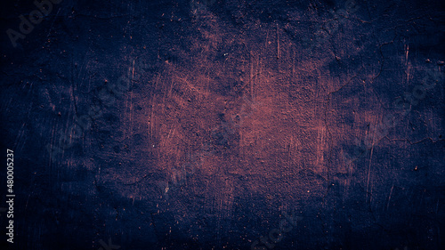 grunge brown abstract old cement concrete wall texture background.