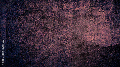 grunge brown abstract old cement concrete wall texture background.