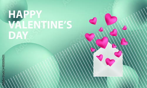 happy valentines day pattern illustration background wallpaper banner template flyer poster event label backdrop modern vector design concept premium color digital card ornamental black gold luxury