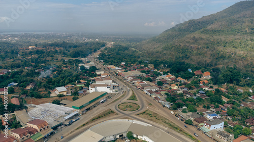 Aerial View by Drone Pakse © Meklay