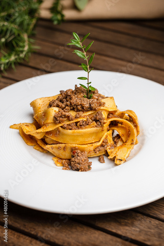 Tagliatelle ragù