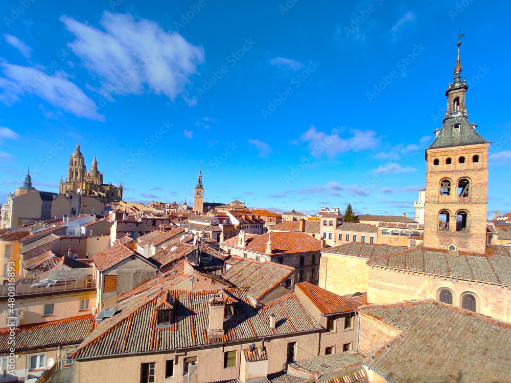 Por los tejados de Segovia