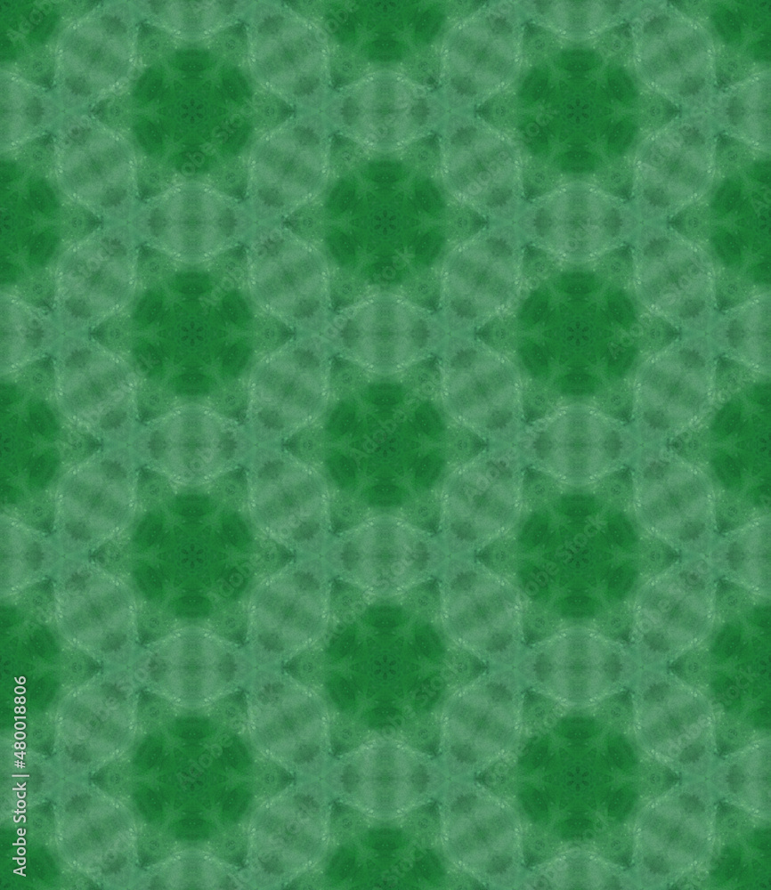 Colourful green organic geometric abstract pattern Colourful green organic geometric abstract pattern