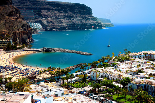 Fototapeta Naklejka Na Ścianę i Meble -  Puerto de Mogán, Gran Canaria, Canary Islands, Spain.