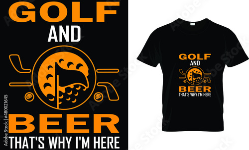 Golf and beer that's why i'm here