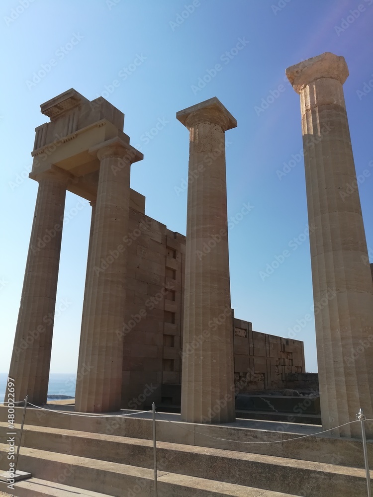Akropolis - Säulen