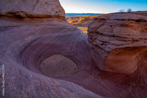 New Wave Trail Hiking Path, Page Arizona, America, USA. photo