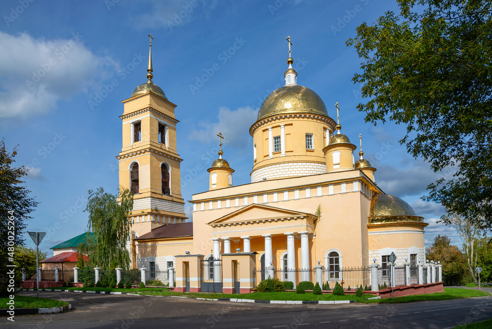 View of the ancient Cathedral of the Assumption of the Blessed Virgin Mary. Kashira, Moscow region, Russia