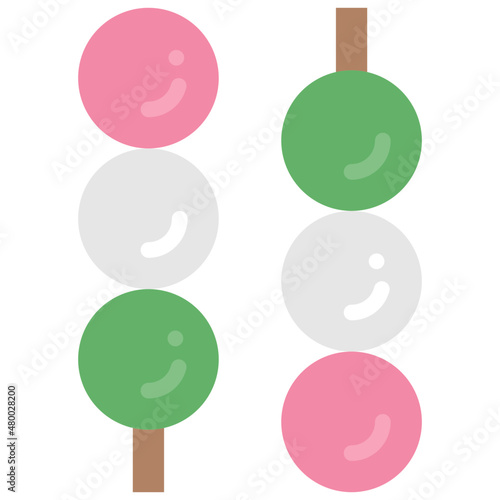 dango flat icon