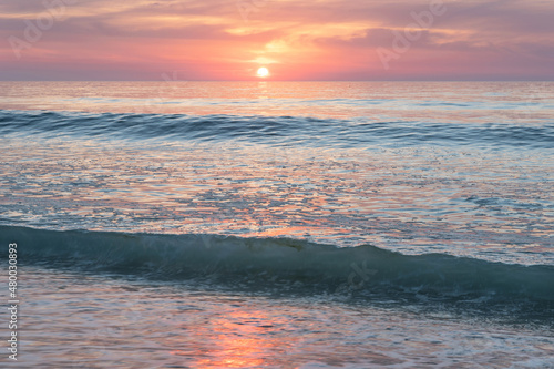 Sunset in the Atlantic Ocean-Alentejo Coast