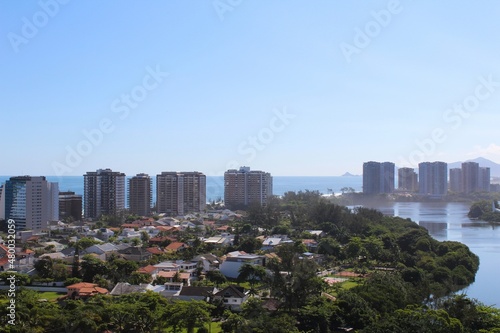 Wonderful view of Barra da Tijuca  Rio de Janeiro  Brazil