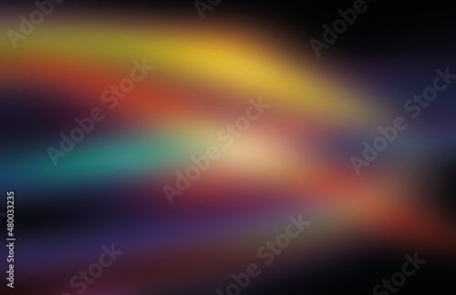 Photography of rainbow. Rainbow on black background.  Abctract web background. Banners and panels. Design background. Computer. Desktop background and design. Unique. Surrealistic. Dispersion of light