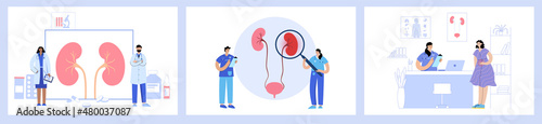 Kidney medical set