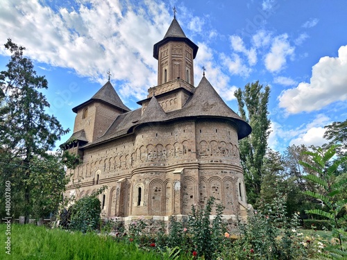 Old Sfanta Precista fortified church, in Galati, Romania - built between 1643 and 1647, is an  historical monument