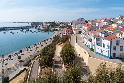 Fototapeta Naklejka Na Ścianę i Meble -  View of Sines from the castle