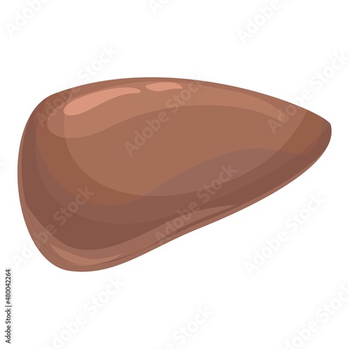 Zn diet icon cartoon vector. Food nutrition. Vitamin zinc
