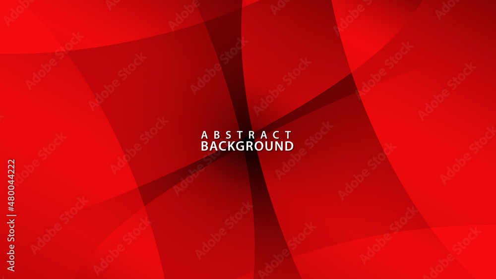 Red abstract background template, geometric background, red cover design, texture, banner, colorful gradient background, flyer, poster, book, brochure, wallpaper, backdrop, red background, vector