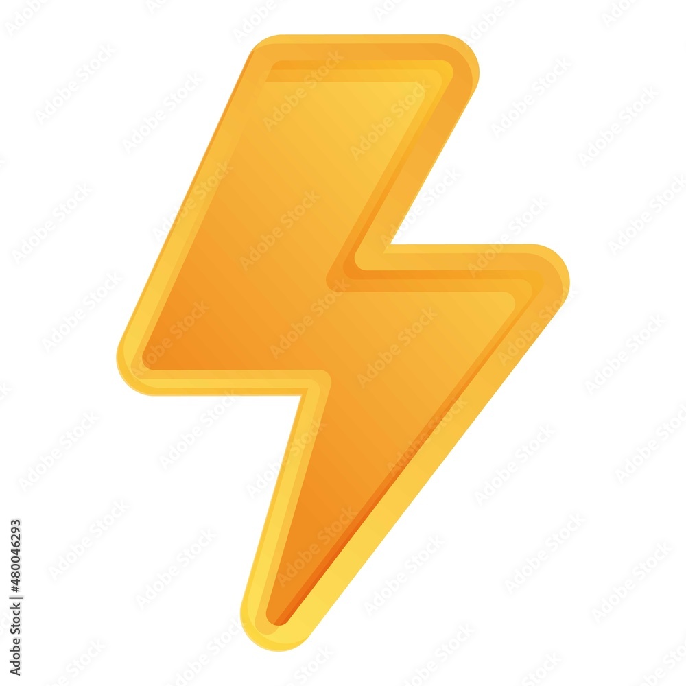 Bolt gameplay icon cartoon vector. Interface gold. Machine interface Bolt gameplay icon cartoon vector. Interface gold. Machine interface