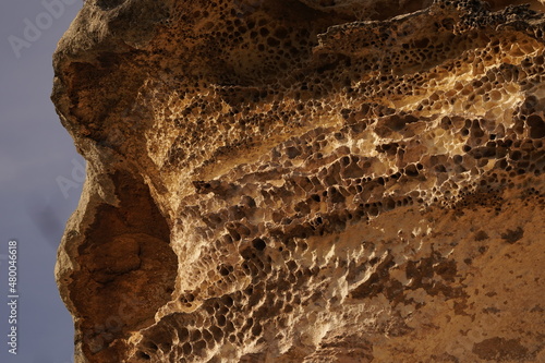 Ancient rock formation in Provence (South France)