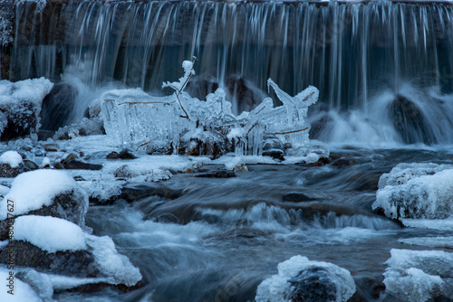 winter watterfall photo