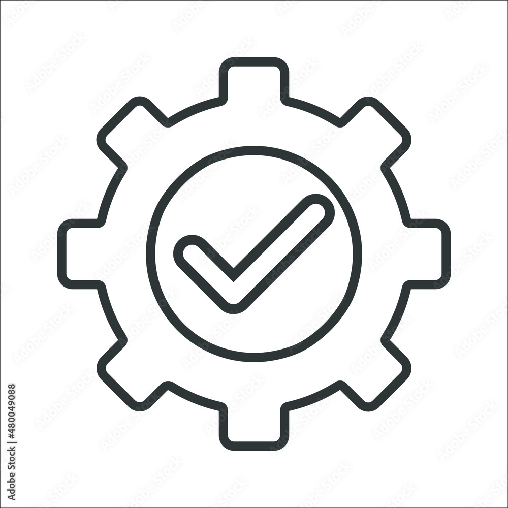 settings icon isolated vector illustration. EPS 10 Vector settings icon isolated vector illustration. EPS 10 Vector
