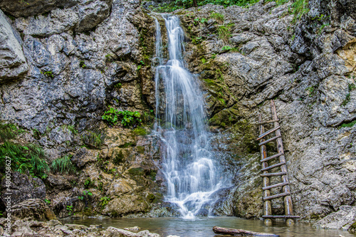 waterfall in the forest  Prosiecka Dolina  Slovakia  Europe