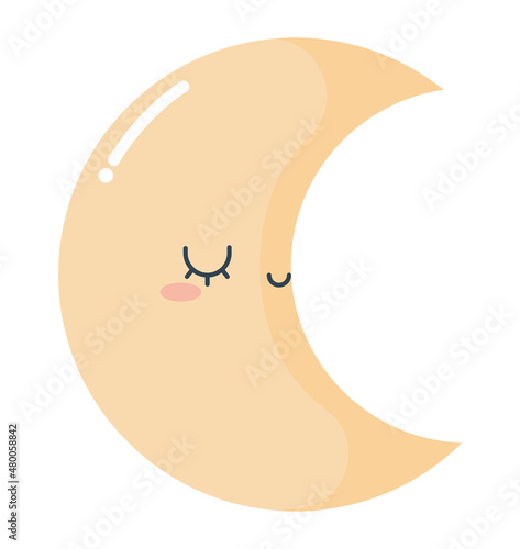 sleepy moon design