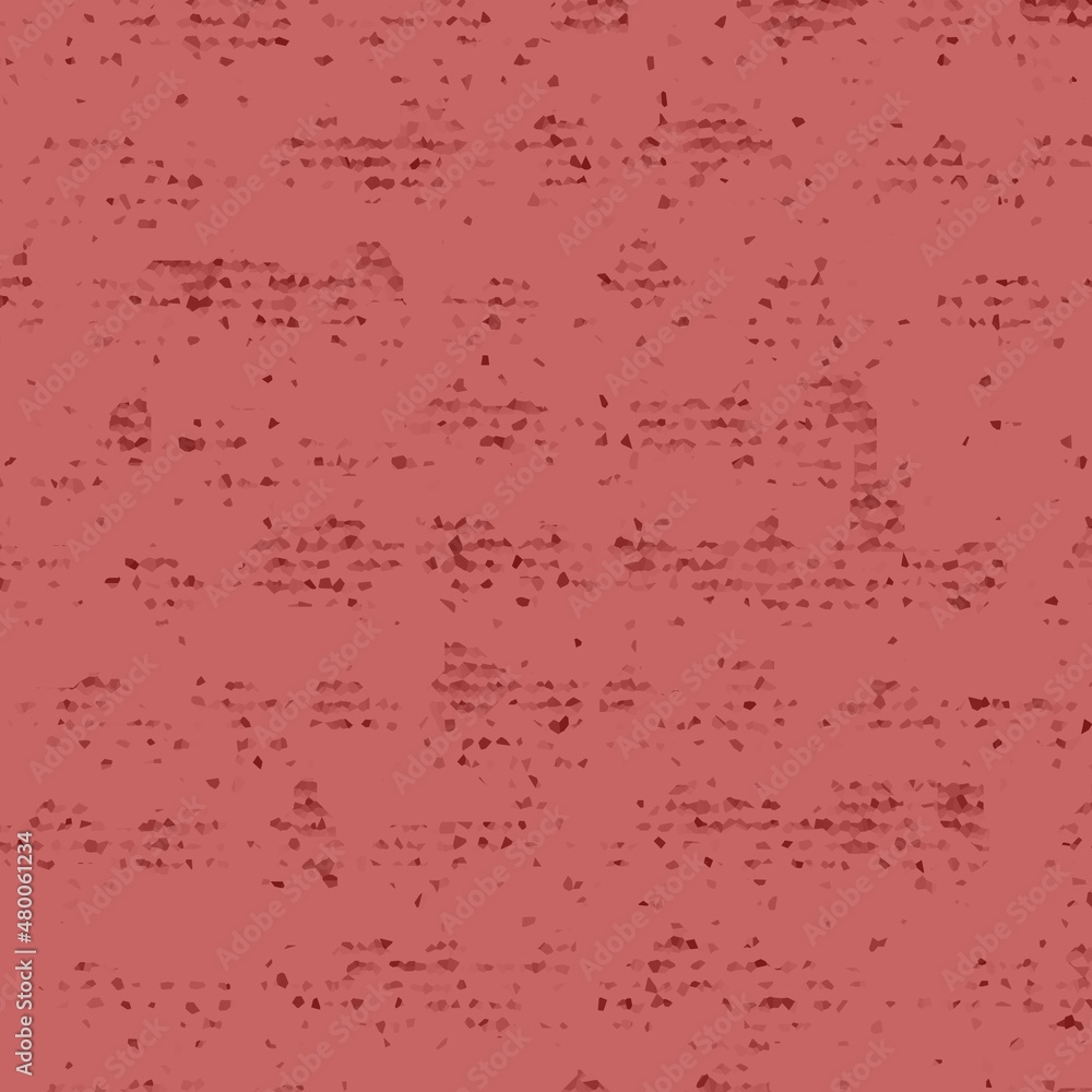 Random geometric shapes with Fire brick color. Random pattern background. Texture Fire brick color pattern background.