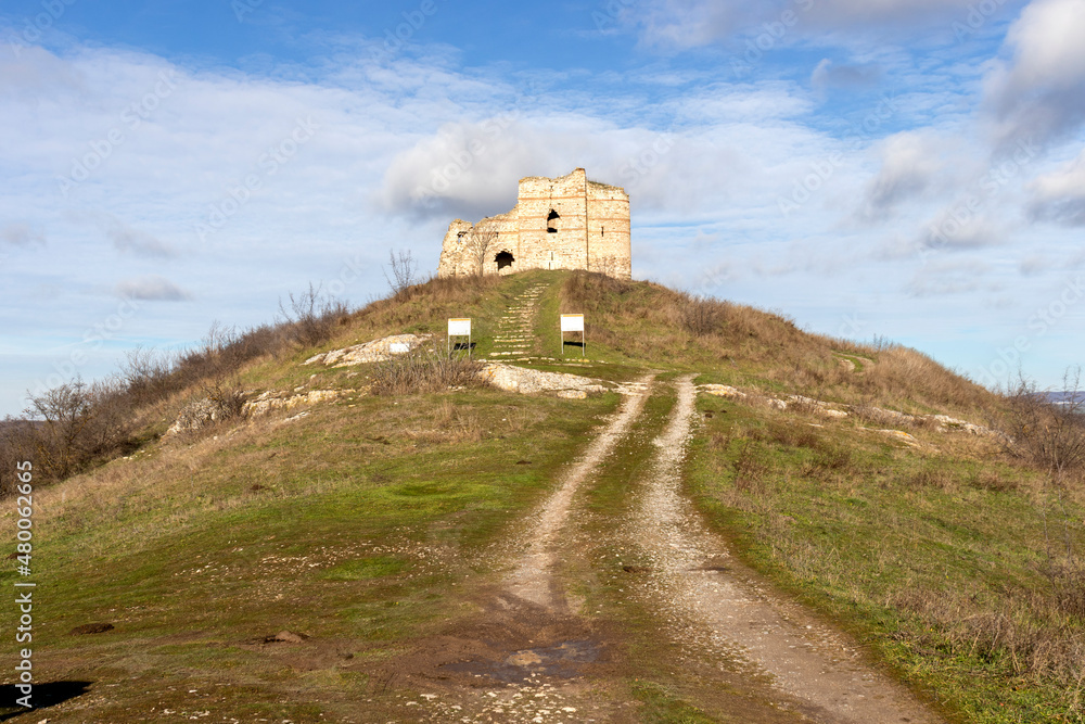 Ruins of medieval Bukelon Fortress, Bulgaria