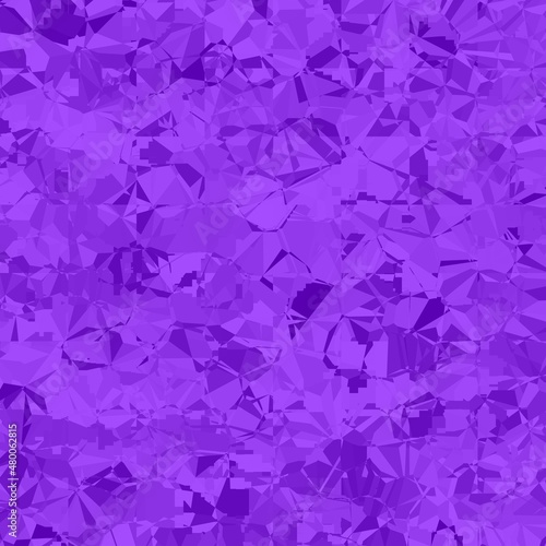 Abstract macro crystal geometric background texture Violet color. Random pattern background. Texture Violet color pattern background.
