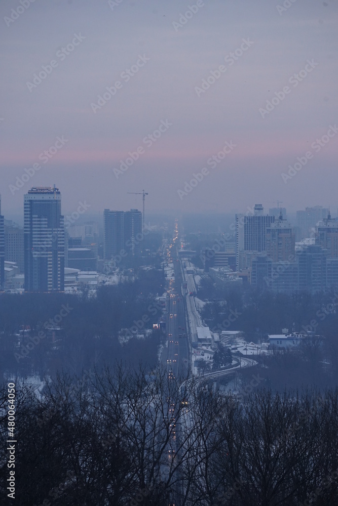 Fototapeta premium city skyline