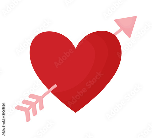 cupid heart illustration