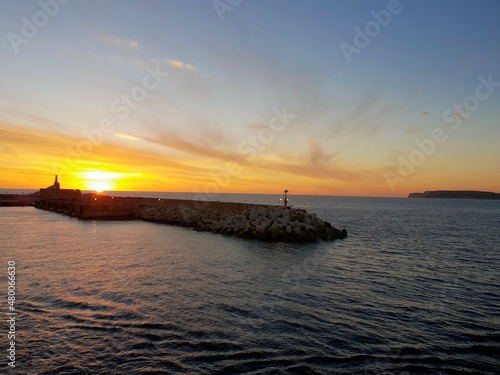 Wallpaper Mural sunset at the pier Torontodigital.ca